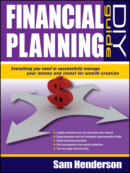 Book jacket for Financial planning DIY guide everything you need to successfully manage your money and invest for wealth creation